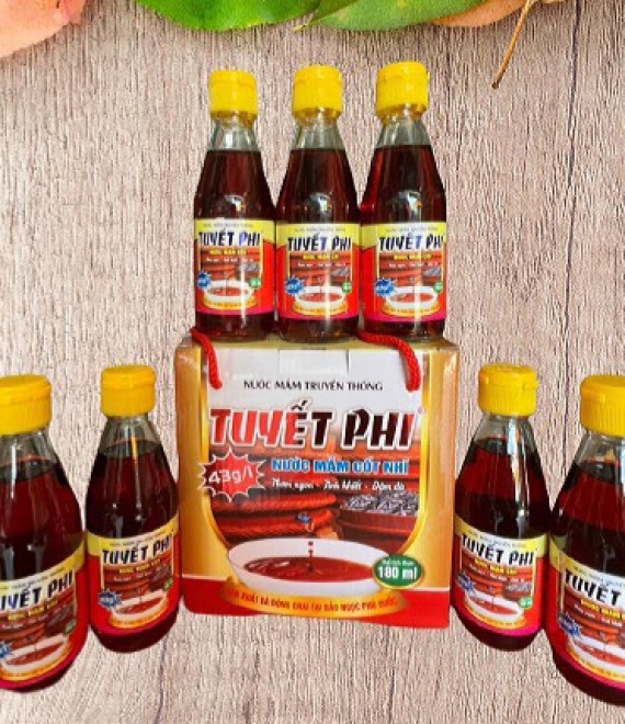 Nước mắm phú quốc 43g/l 180ml  6 chai  